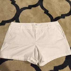 White shorts