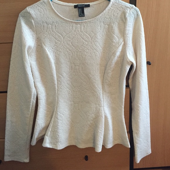 Forever21 Peplum Top NWOT