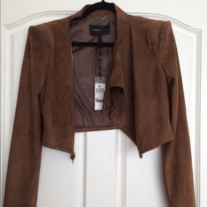 BCBGMAXAZRIA Suede jacket