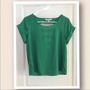 Green cut out top.