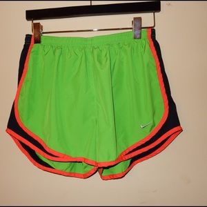 Green Nike Athletic Shorts
