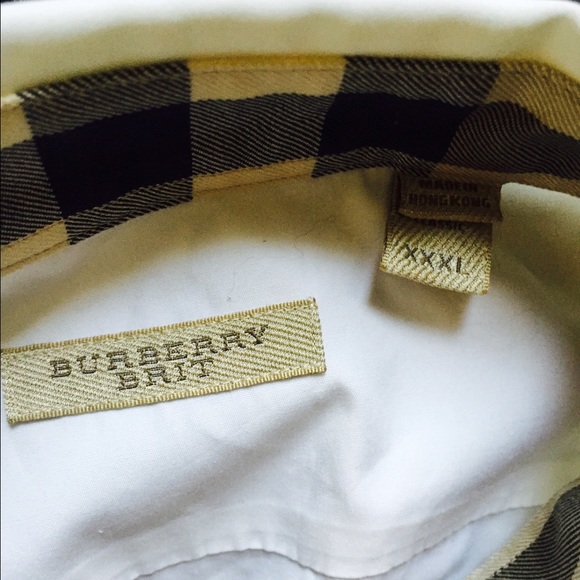 Men's Burberry shirt XXL