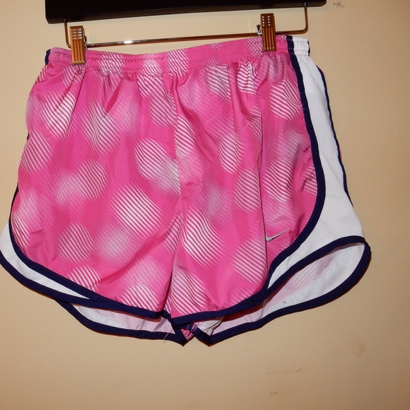 Pink Nike Athletic Shorts