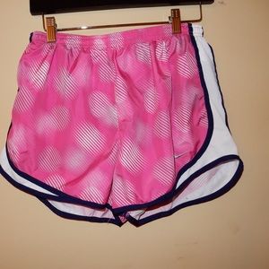 Pink Nike Athletic Shorts