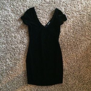 Wet Seal Velvet Bodycon Dress