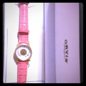 Pink watch