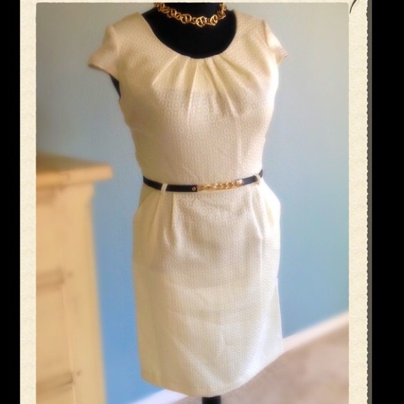 Classy Career White Dress