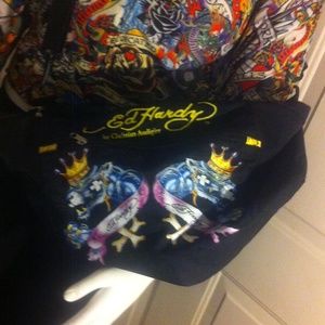 Ed hardy duffle bag