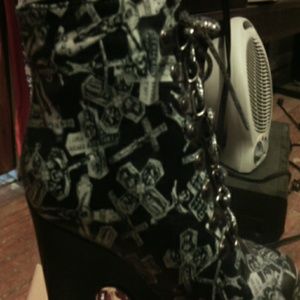 NWOT Iron Fist Cross Booties