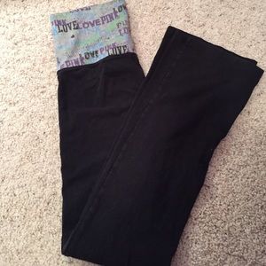 VS Pink Yoga Pants