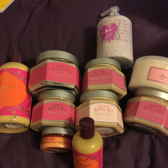 Rare and discontinued body cremes and lotions