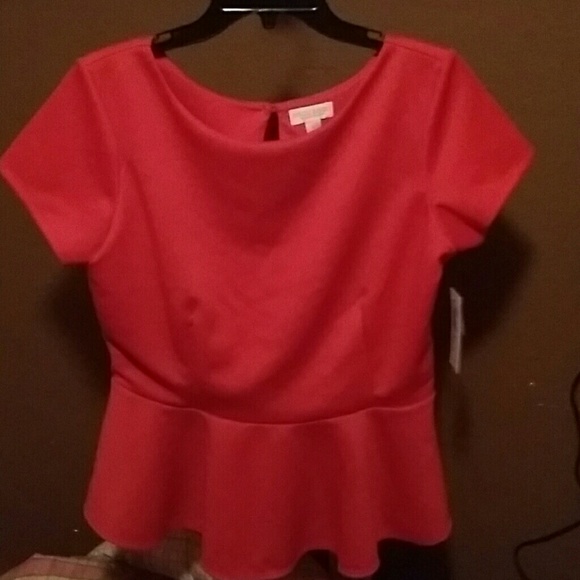 Cute red sexy top