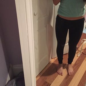 vs yoga black leggings