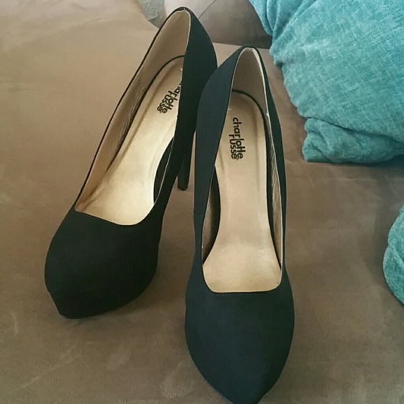 Size 10 black heels