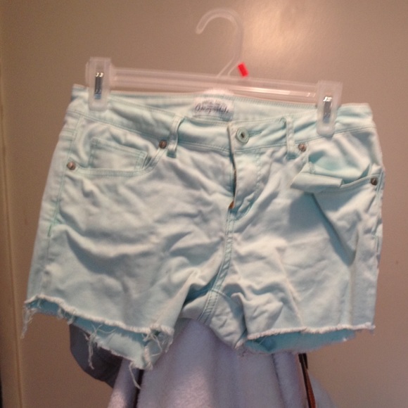 Blue shorts