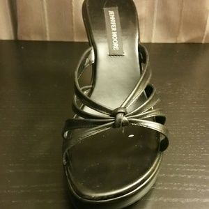 Cute black wedge