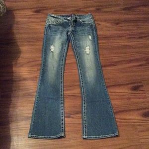 Amethyst boot cut jeans