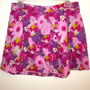 Floral Print Skirt