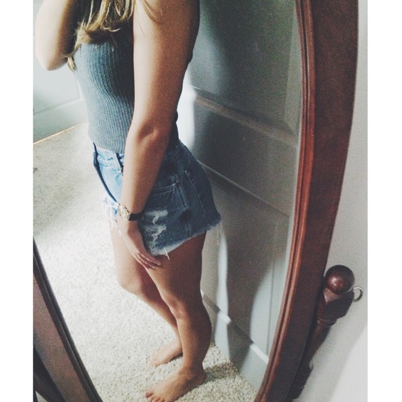 Vintage Distressed Cutoffs