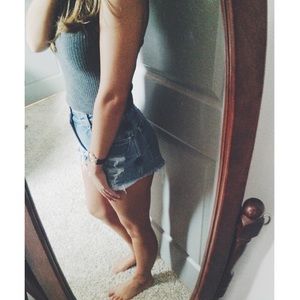 Vintage Distressed Cutoffs