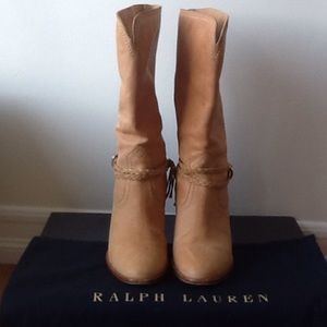 RALPH LAUREN COWBOY BOOTS