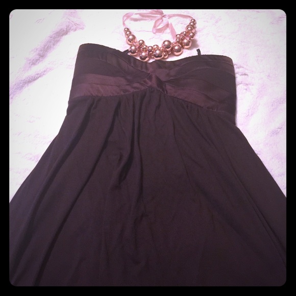 Brand New 2b bebe Woven Basket Bubble Dress