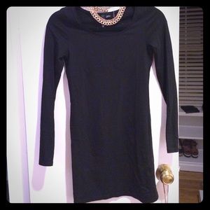 Fitted black H&M dress