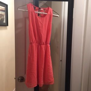 Coral dress