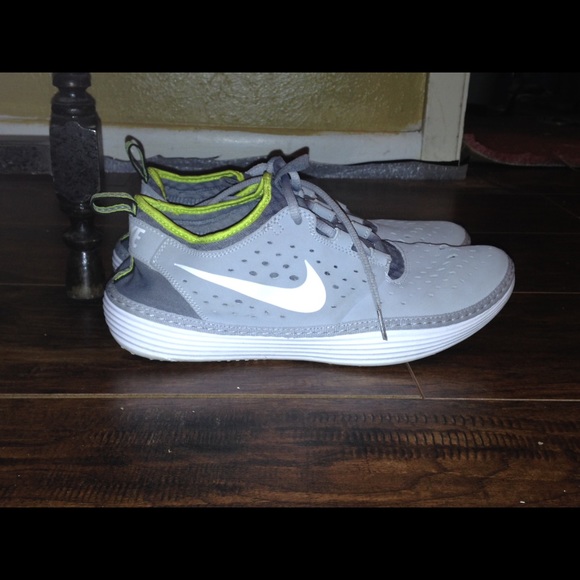 Grey men's Nike Solarsoft