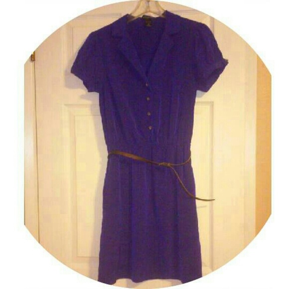 Legend Dresses & Skirts - Blue Dress with Black Belt