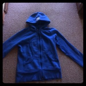 Blue LuluLemon Zip-up Hoodie