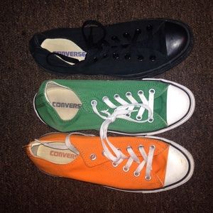 3 Pairs of converse