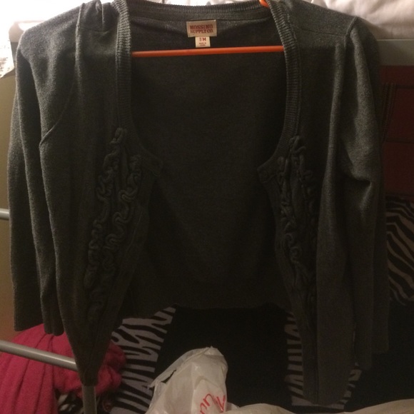 Gray blazer