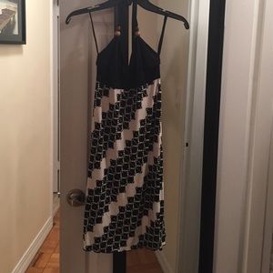 Black and white dress