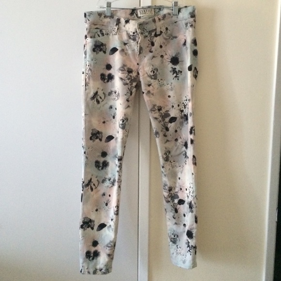 Elizabeth & James Watercolor printed denim