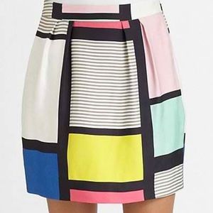 Kate Spade Barry Colorblock Skirt