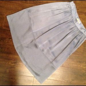 Silk Burberry Skirt