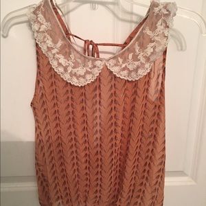 Sheer collared bird tank