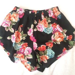 Floral shorts
