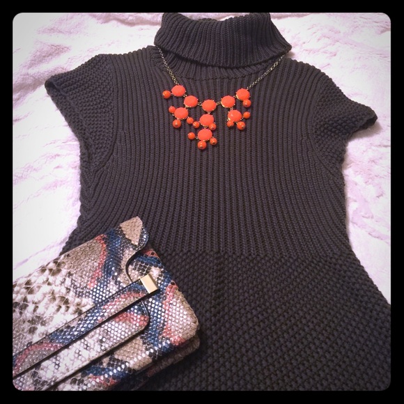 MODA International Moss Green Turtleneck Tunic