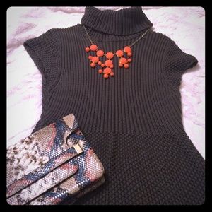 MODA International Moss Green Turtleneck Tunic