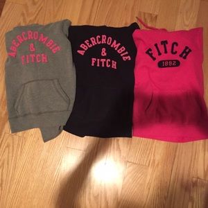 Abercrombie and ae sweatshirts bundle