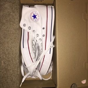 White High Top Converse