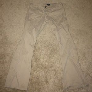 American Eagle Boot Cut Khaki Pants