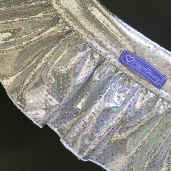 Holographic rave skirt