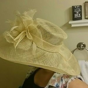 Beige sun hat