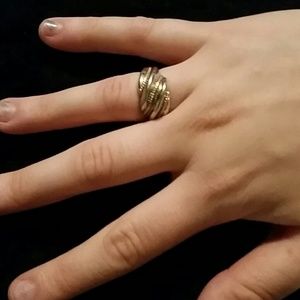 Park Lane Mixed Metallic Ring