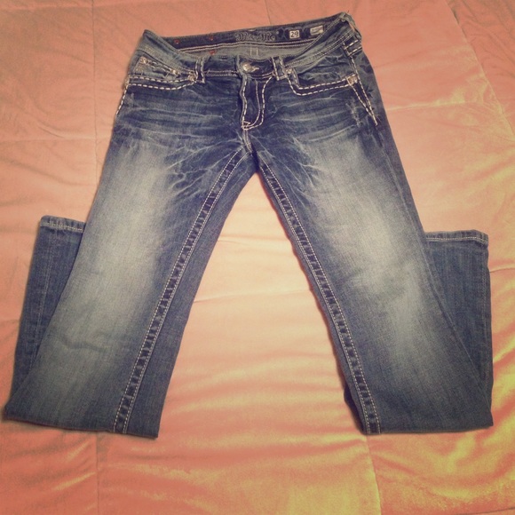 Miss Me bootcut stonewashed jeans