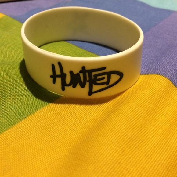 Rubber bracelet.