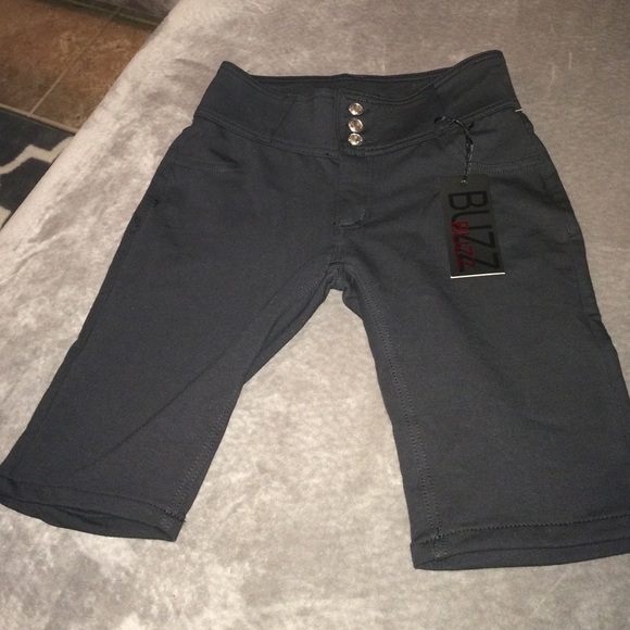 NWTS long black shorts - Picture 1 of 3